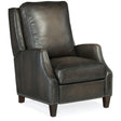 Kerley Manual Push Back Recliner in Sarzana Fortress Brown Leather – Hooker Furniture