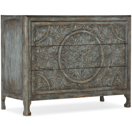 Hooker Furniture La Grange Lockhart Three-Drawer Accent Chest