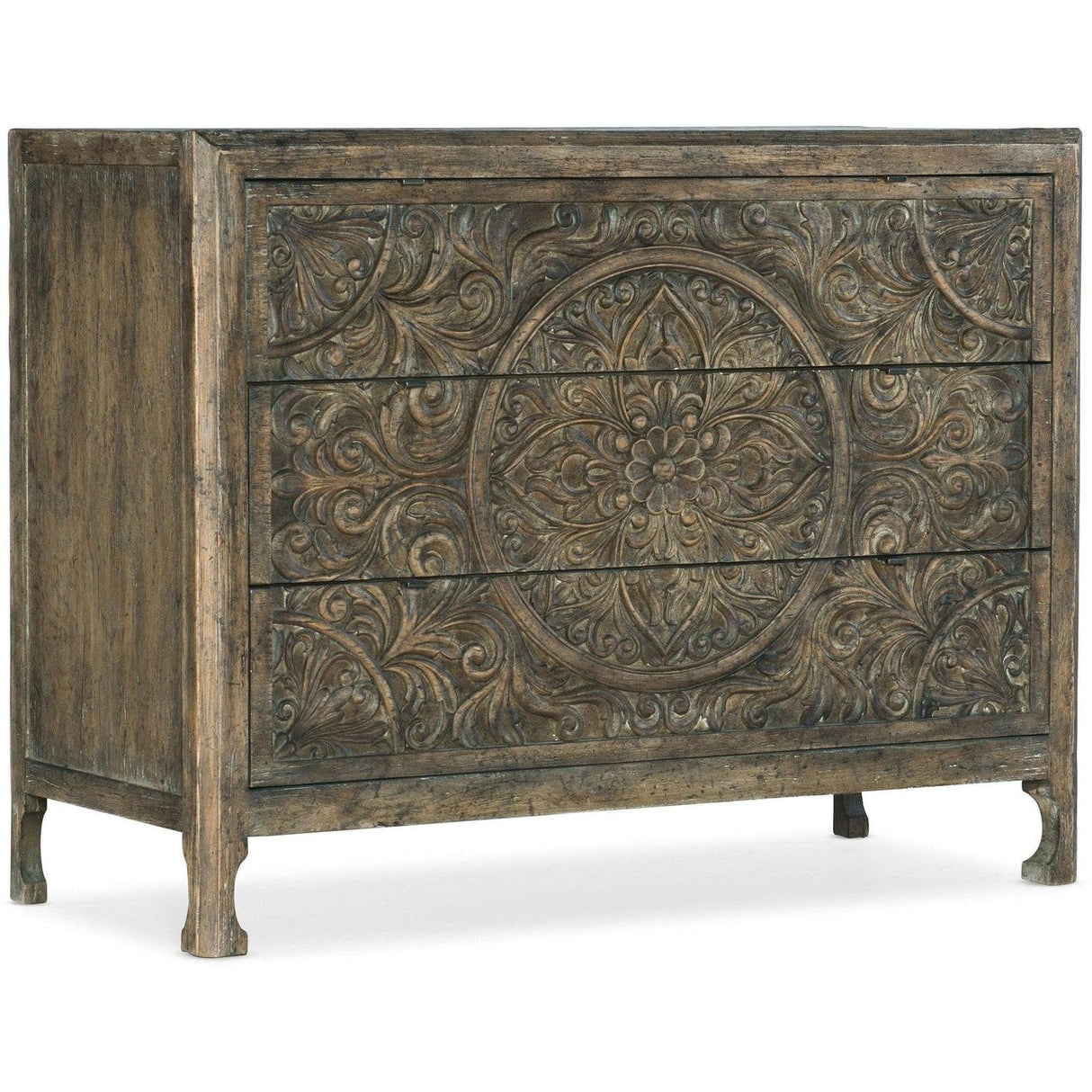 Hooker Furniture La Grange Lockhart Three-Drawer Accent Chest