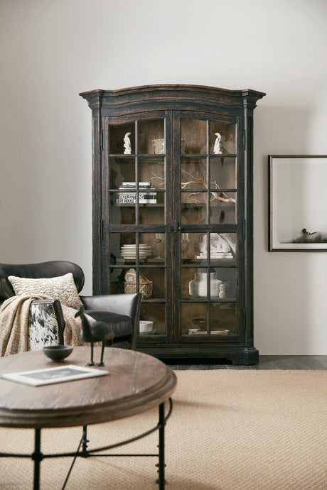 Hooker Furniture La Grange Mullins Prairie Display Cabinet