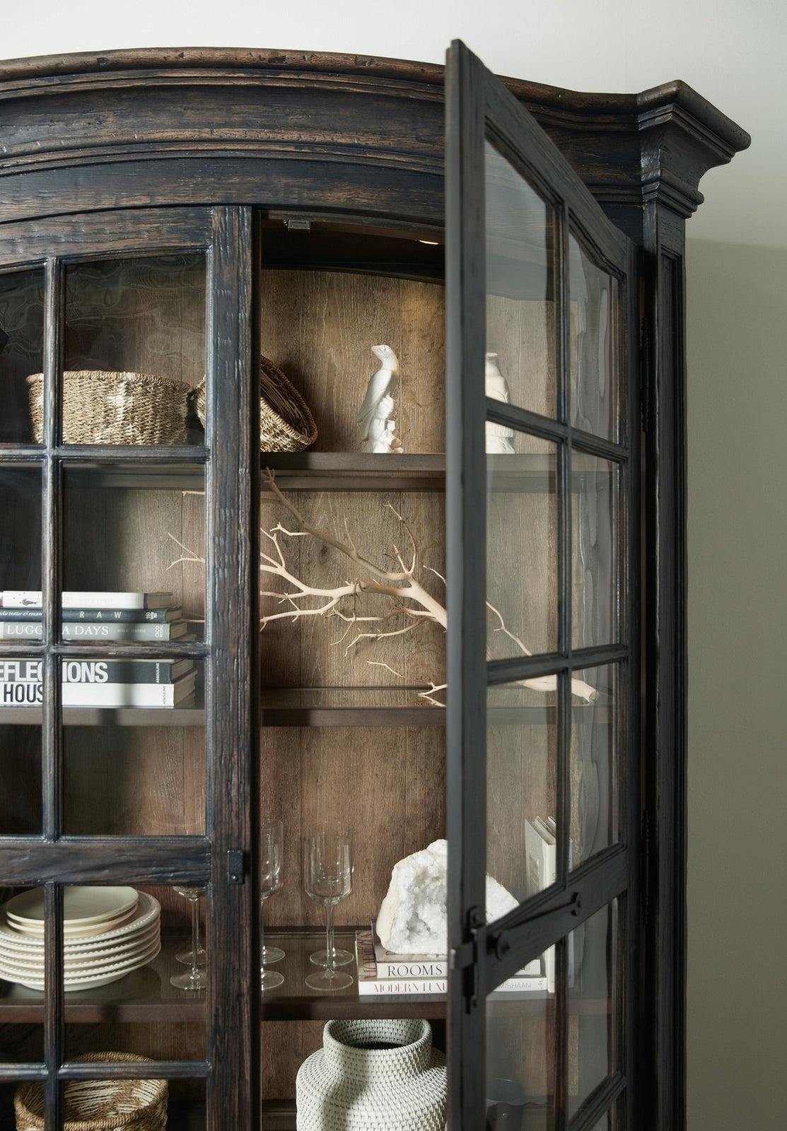 Hooker Furniture La Grange Mullins Prairie Display Cabinet