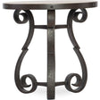 Luckenbach Metal and Stone End Table Antique Travertine – Hooker Furniture
