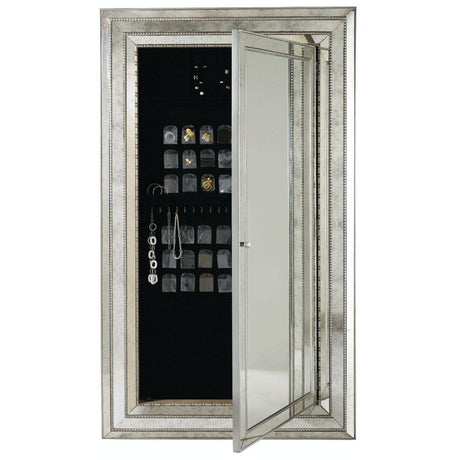 Melange Glamour Floor Mirror with Jewelry Armoire Storage – Hooker Furniture