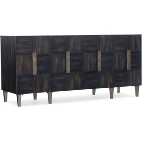 Melange Neville Credenza in Dark Walnut Media Cabinet - Hooker Furniture