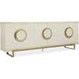 Melange Noelle Credenza in Cream Finish with Marble Top – Hooker Furniture