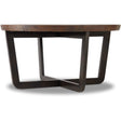 Parkcrest Round Cocktail Table Copper & Metal | Hooker