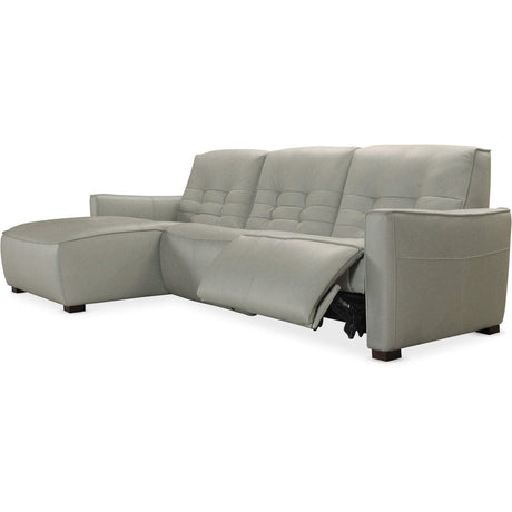 Hooker Furniture Reaux Power Motion Sofa With Chaise W/2 Power Recline