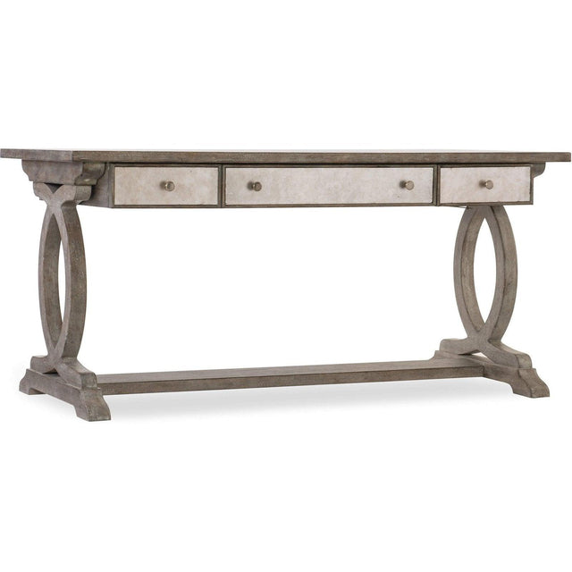 Hooker Furniture Rustic Glam Trestle Desk