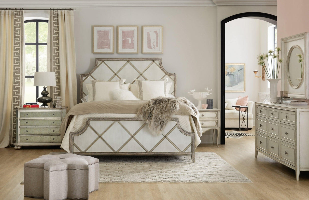 Hooker Furniture Sanctuary Diamont Panel Bed