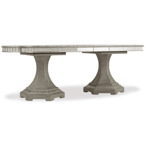 Hooker Furniture Sanctuary 128-Inch Rectangle Dining Table – Epoque Finish, Expandable Luxury