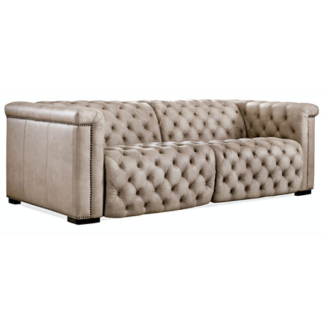 Hooker Furniture Savion 1.5 Laf/Raf 2 Over 2 Sofa W/ Pwr Rec Pwr Hr