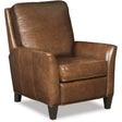 Shasta Manual Recliner in Caramel Brown Balmoral Albert Leather – Hooker Furniture
