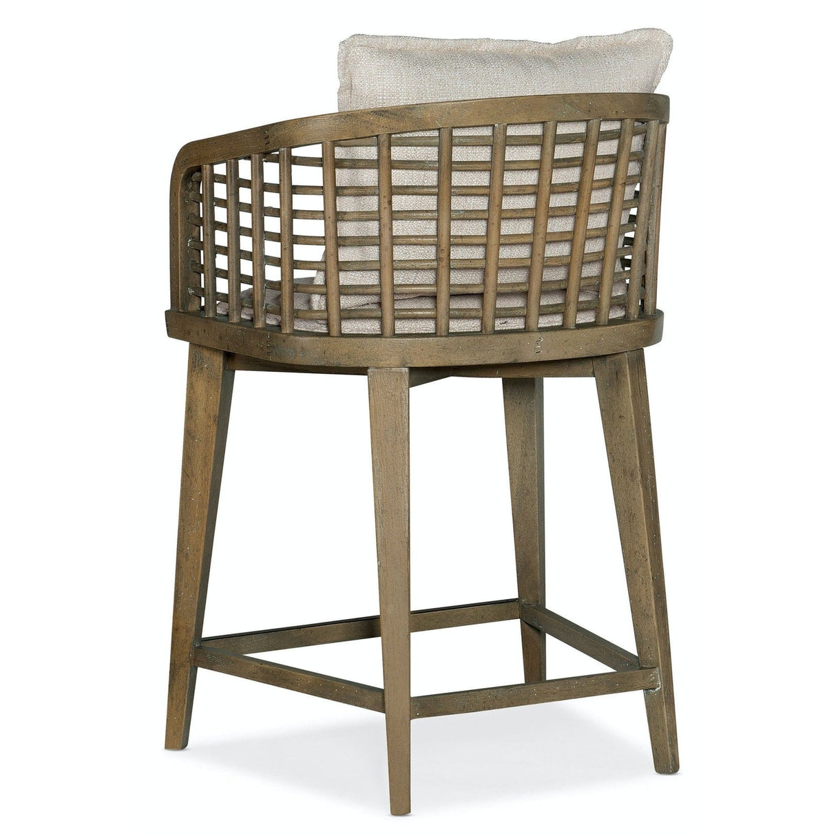 Hooker Furniture Sundance Barrel Back Counter Stool