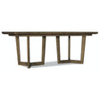Sundance 118-Inch Rectangular Dining Table in Cliffside Dark Wood Finish – Hooker Furniture