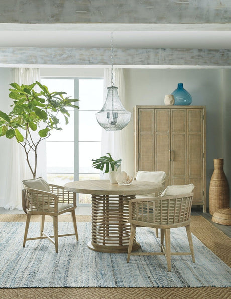 Hooker Furniture Surfrider Rattan Round Dining Table