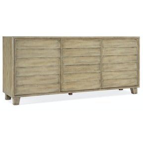 Surfrider Driftwood Buffet with Drawers – Hooker Furniture