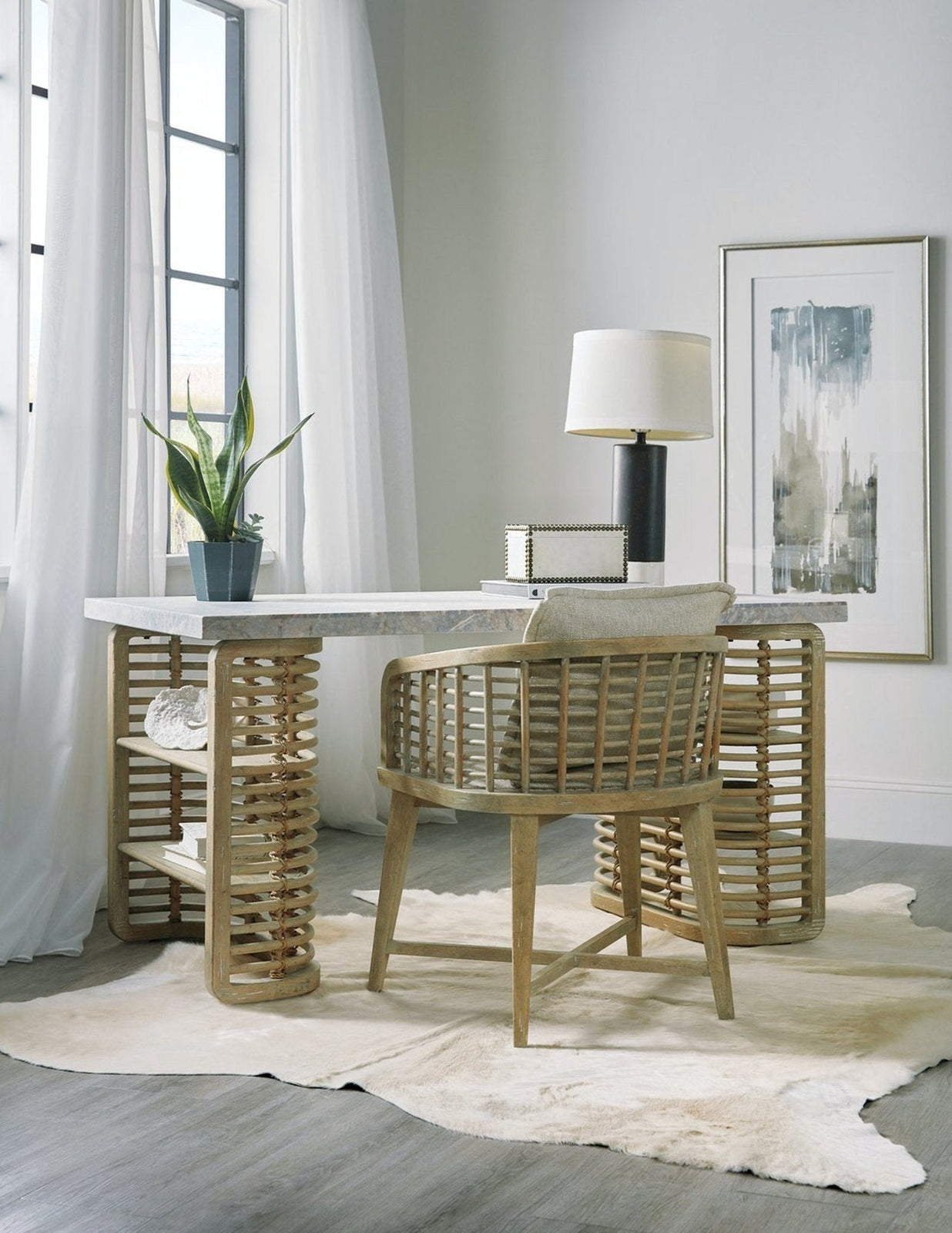 Hooker Furniture Surfrider Writing Desk - Thumbnail 3