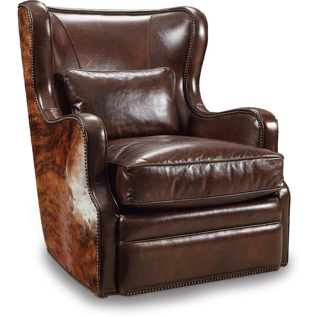 Hooker Furniture Wellington Swivel Club Chair