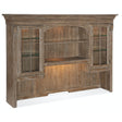 Sutter Credenza Hutch Cathedral Oak Claro Finish - Hooker Furniture