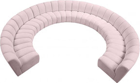 Infinity 10 Piece Modular Sectional In Pink - 638Pink-10Pc | Meridian