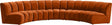 Infinity Modular 5 Piece Sectional In Cognac - 638Cognac-5Pc | Meridian