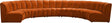Infinity Modular 7 Piece Sectional In Cognac - 638Cognac-7Pc | Meridian