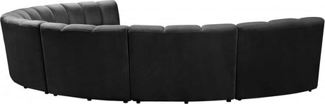 Infinity Modular 7 Piece Sectional In Grey - 638Grey-7Pc | Meridian