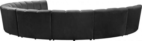 Infinity Modular 8 Piece Sectional In Grey - 638Grey-8Pc | Meridian
