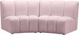 Infinity Modular Sofa In Pink - 638Pink-2Pc | Meridian