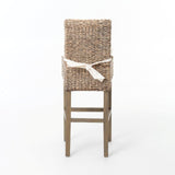 Four Hands Banana Leaf Bar Stool