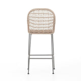Four Hands Bandera Outdoor Woven Bar Stool