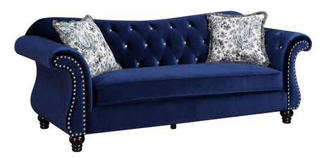 Jolanda Sofa and Loveseat Set by Furniture of America Furniture of America