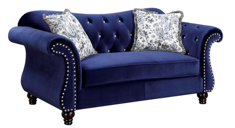 Jolanda Sofa and Loveseat Set by Furniture of America Furniture of America