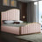 Jolie Velvet Platform Bed | Meridian