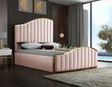 Jolie Velvet Platform Bed | Meridian