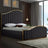Jolie Velvet Platform Bed | Meridian