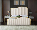 Jolie Velvet Platform Bed | Meridian