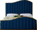 Jolie Velvet Platform Bed | Meridian