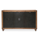 Aico Furniture - Brooklyn Walk Sideboard In Burnt Umber - Ki-Brkw007-408