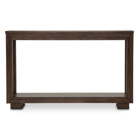 Aico Furniture - Carrollton Console Table In Rustic Ranch - Ki-Crln223-407N