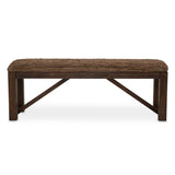 Aico Furniture - Carrollton Bench In Rustic Ranch - Ki-Crln904-407N