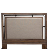 Aico Furniture - Crossings Queen Panel W- Drawers Bed In Reclaimed Barn - Ki-Crsg00Qndw-217