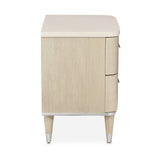 Michael Amini Eclipse Nightstand Moonlight - Home Elegance USA