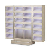 Michael Amini Eclipse Footwear Cabinet - Home Elegance USA