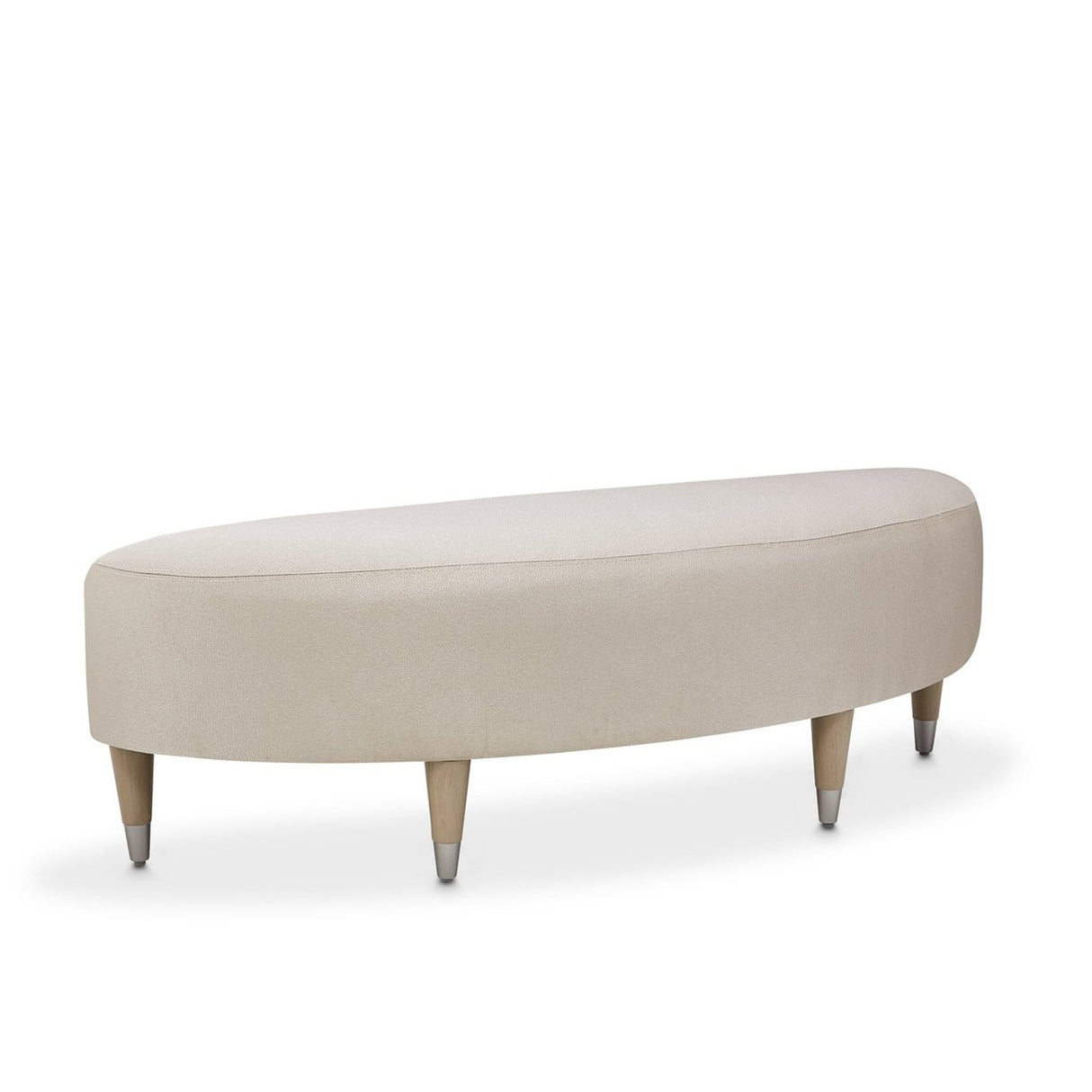 Michael Amini Eclipse Bed Bench Moonlight - Home Elegance USA