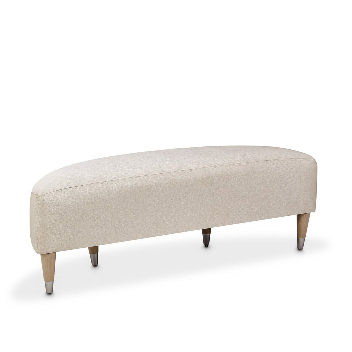 Michael Amini Eclipse Bed Bench Moonlight - Home Elegance USA