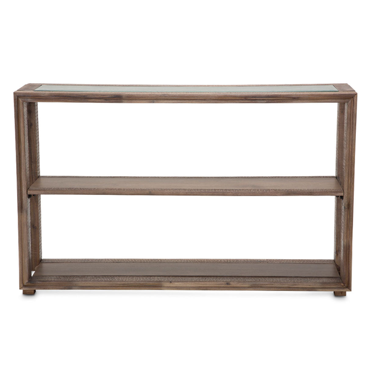 Aico Furniture - Hudson Ferry Console Table In Driftwood - Ki-Hudf223-216