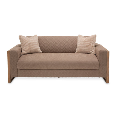 Aico Furniture - Hudson Ferry Sofa In Driftwood - Ki-Hudf815-Abr-216