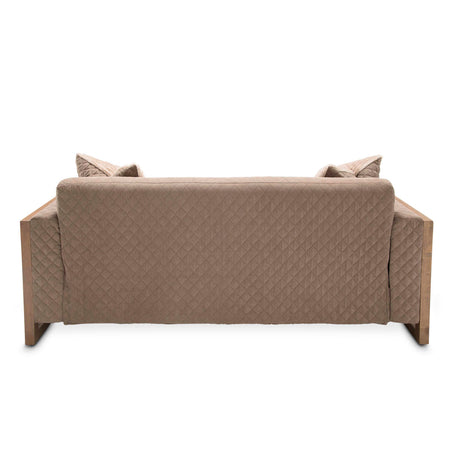 Aico Furniture - Hudson Ferry Sofa In Driftwood - Ki-Hudf815-Abr-216