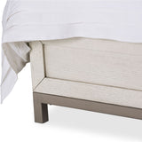 Aico Furniture - Menlo Station Eastern King Panel Bed In Eucalyptus - Ki-Menp000Ek-123